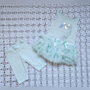 Biscotti swan tutu outfit